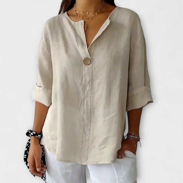 Nicole | Stylish Blouse with V-Neck