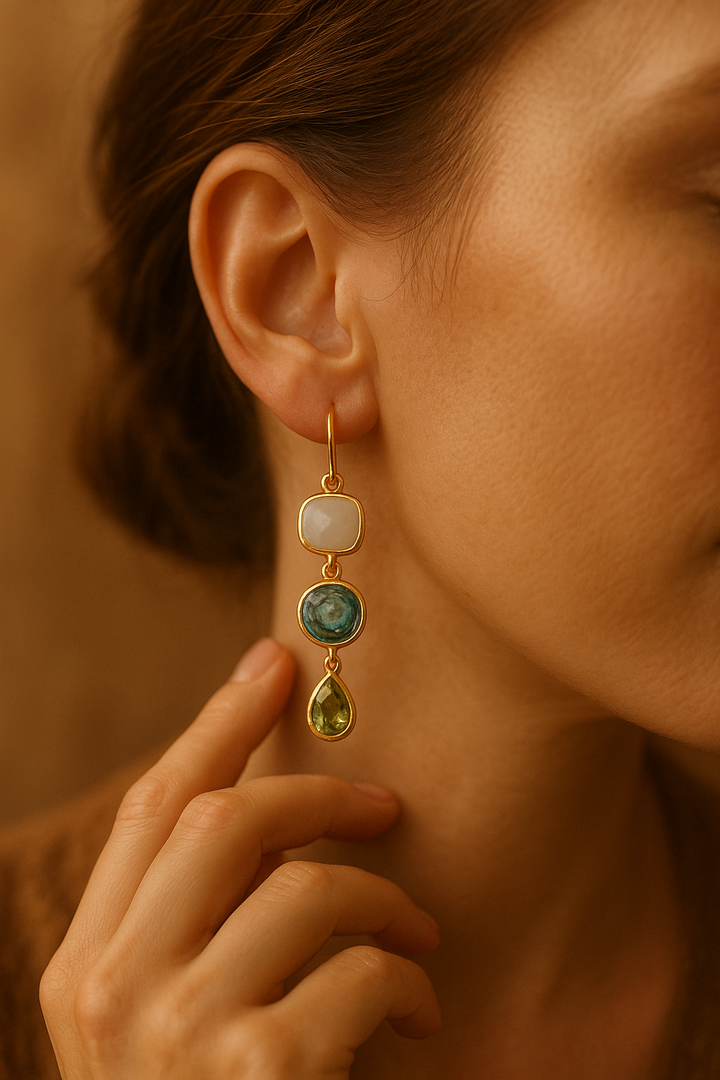 Elegant Gold Drop Earrings