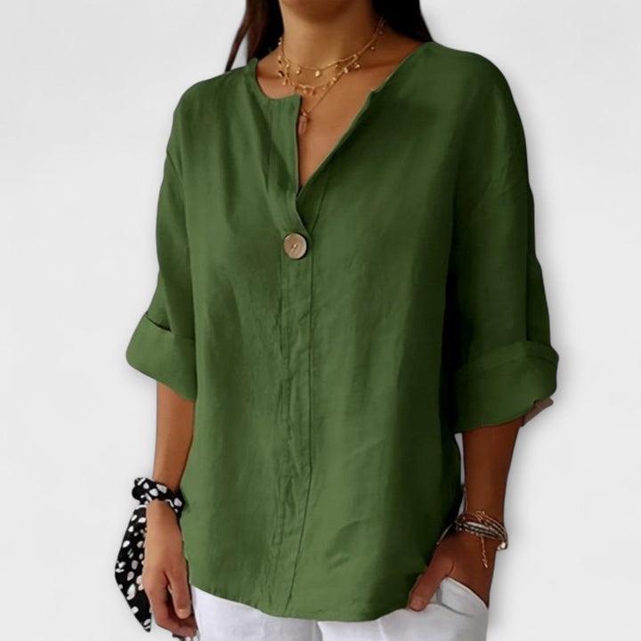 Nicole | Stylish Blouse with V-Neck