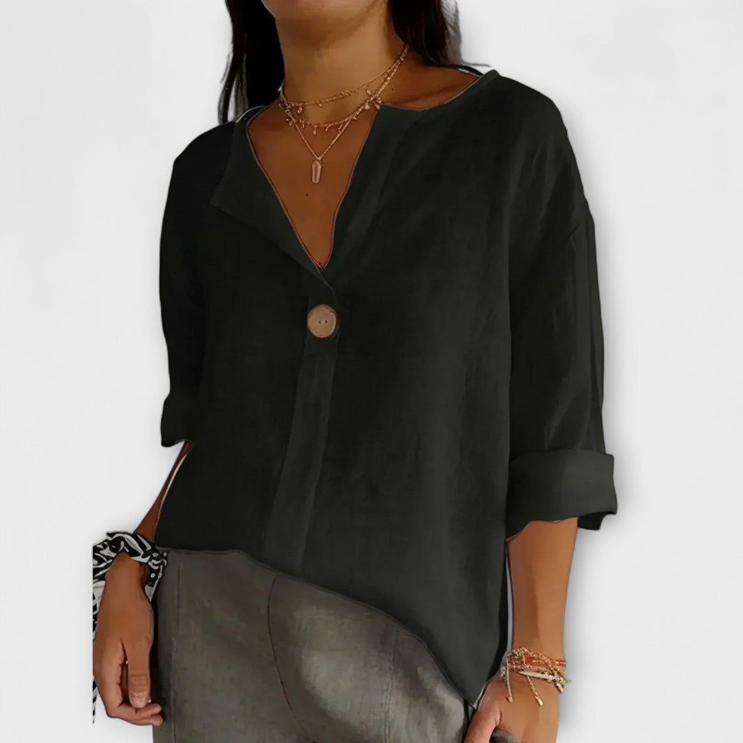 Nicole | Stylish Blouse with V-Neck