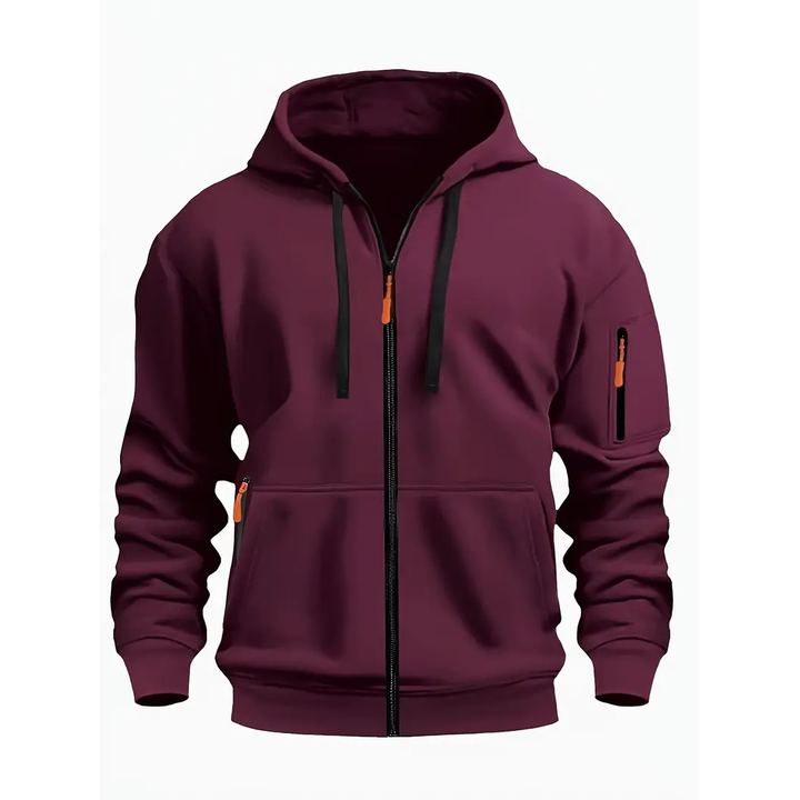 Tygo | Hooded Full-Zip Men's Jacket