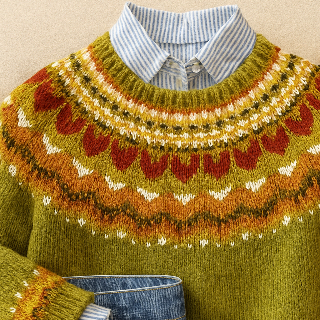 Ardena | Classic Vintage Knit Sweater