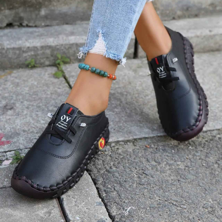 Mareva™ | Supportive Vegan Leather Women's Shoes