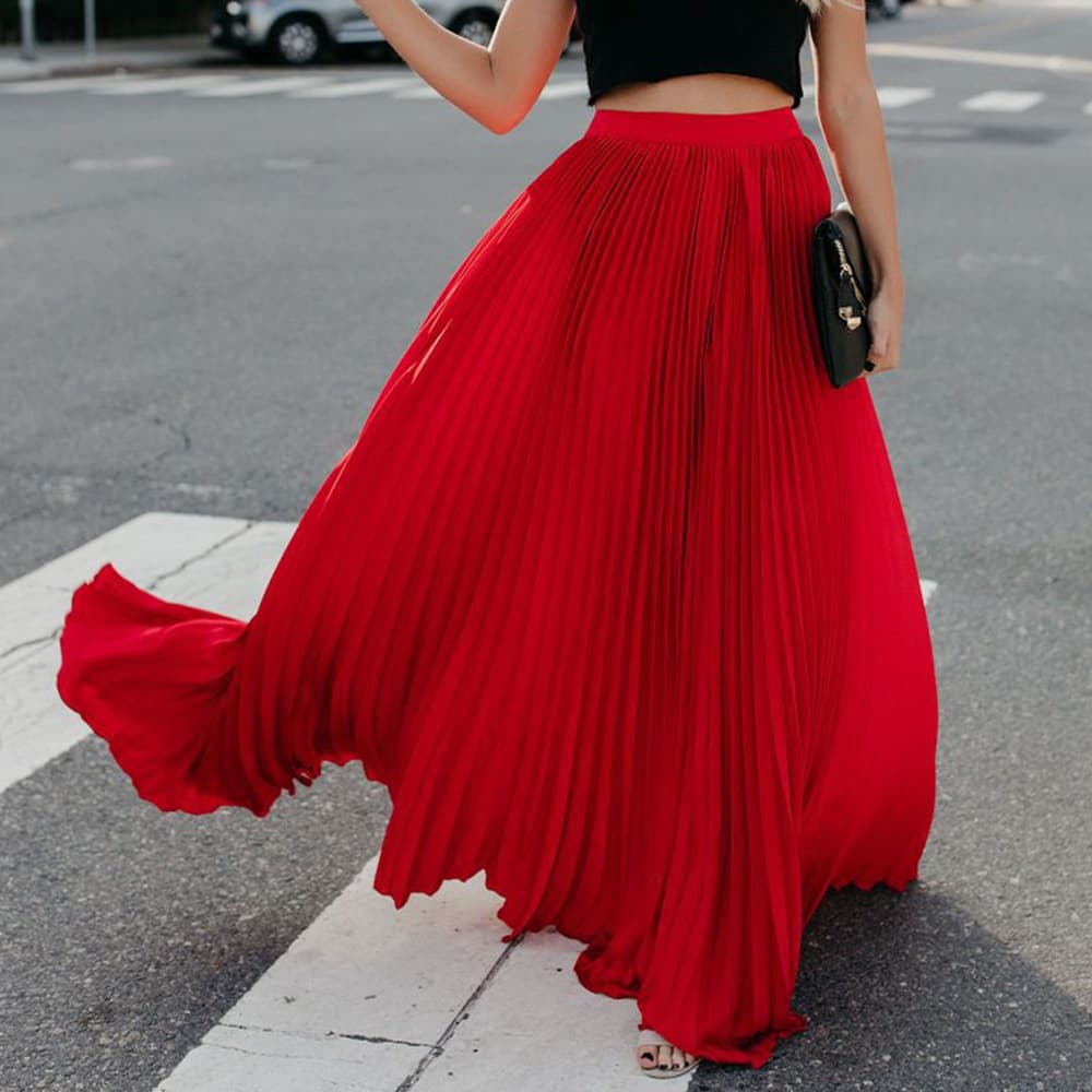 Stylish Pleated Skirt - for Women in Classic Design