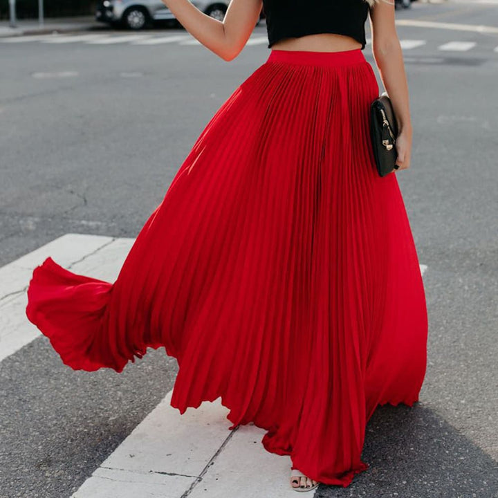 Stylish Pleated Skirt - for Women in Classic Design