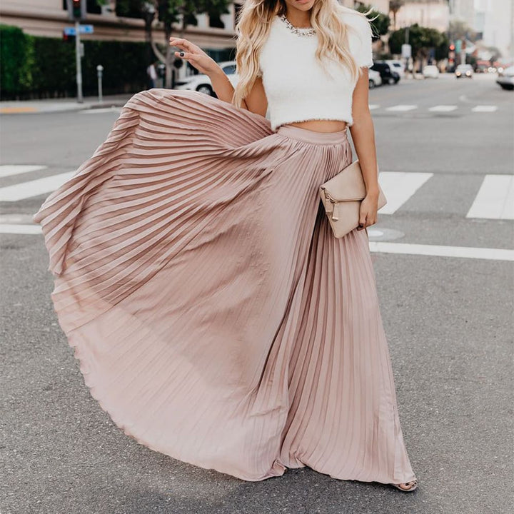 Stylish Pleated Skirt - for Women in Classic Design