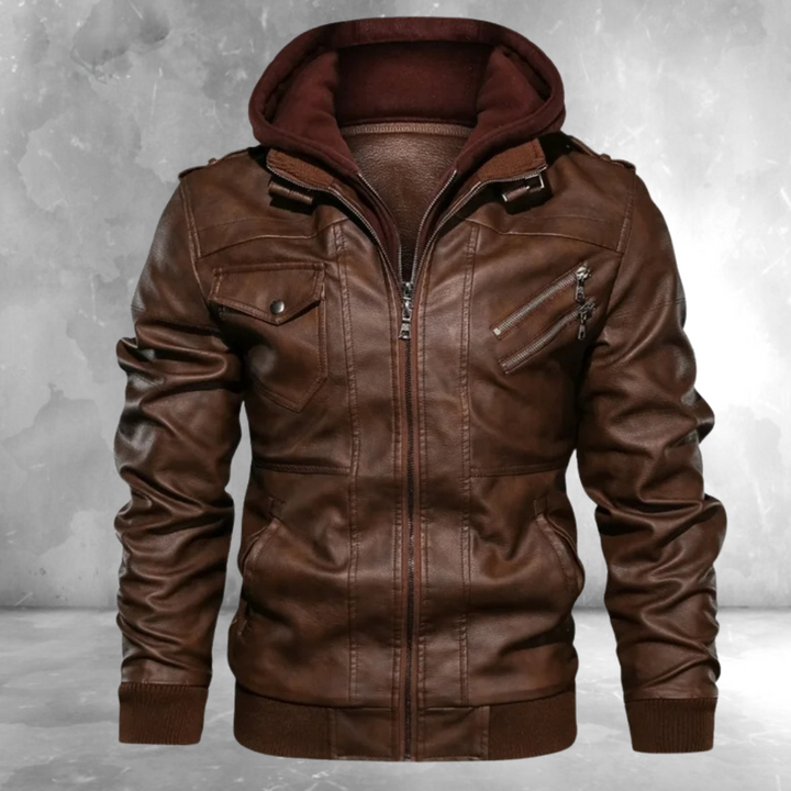 Caleb | Leather Men's Jacket