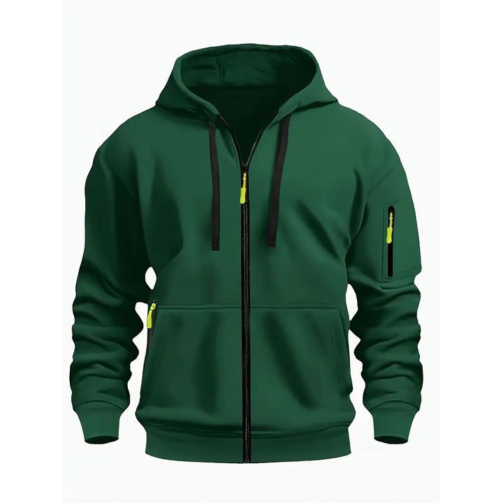 Tygo | Hooded Full-Zip Men's Jacket