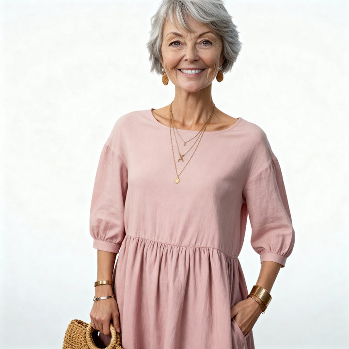 Clea | Breathable Elegant Timeless Maxi Dress